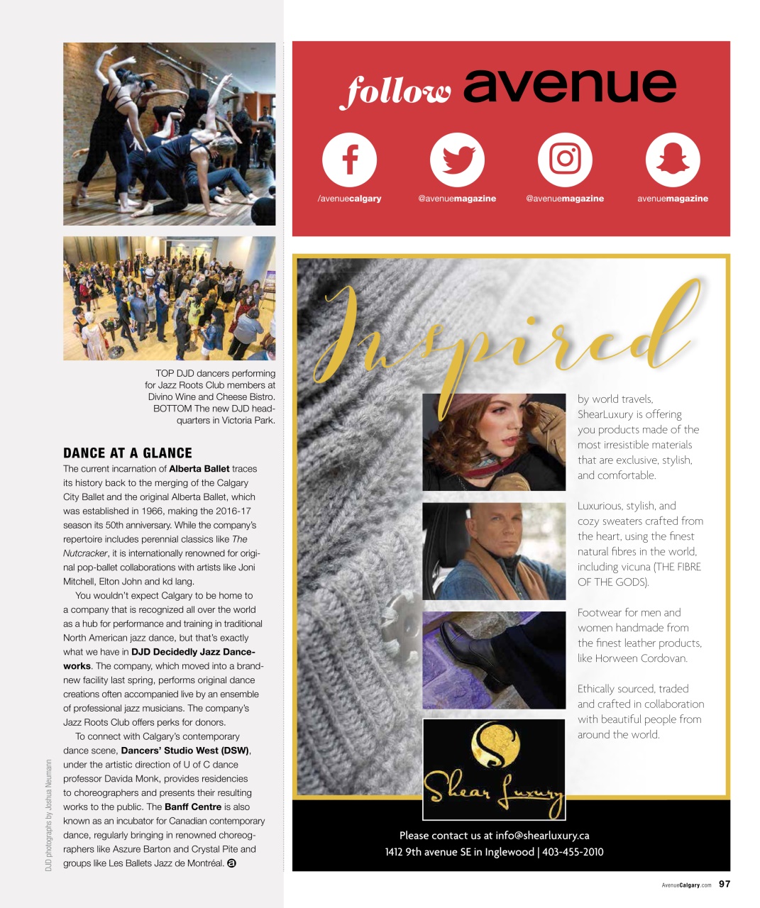 Avenue Calgary Preview Pages