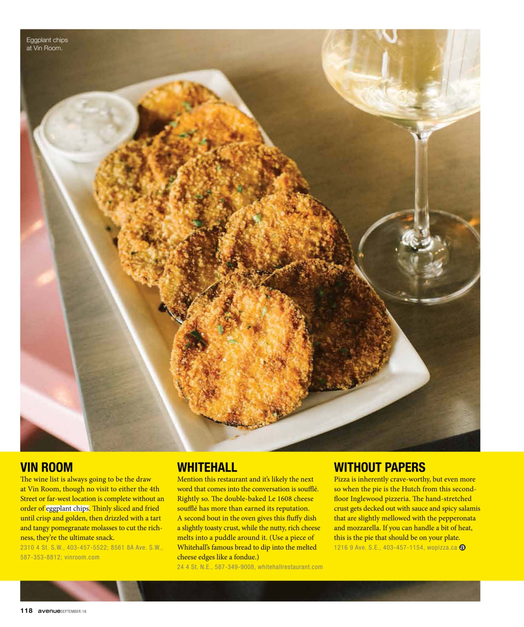 Avenue Calgary Preview Pages