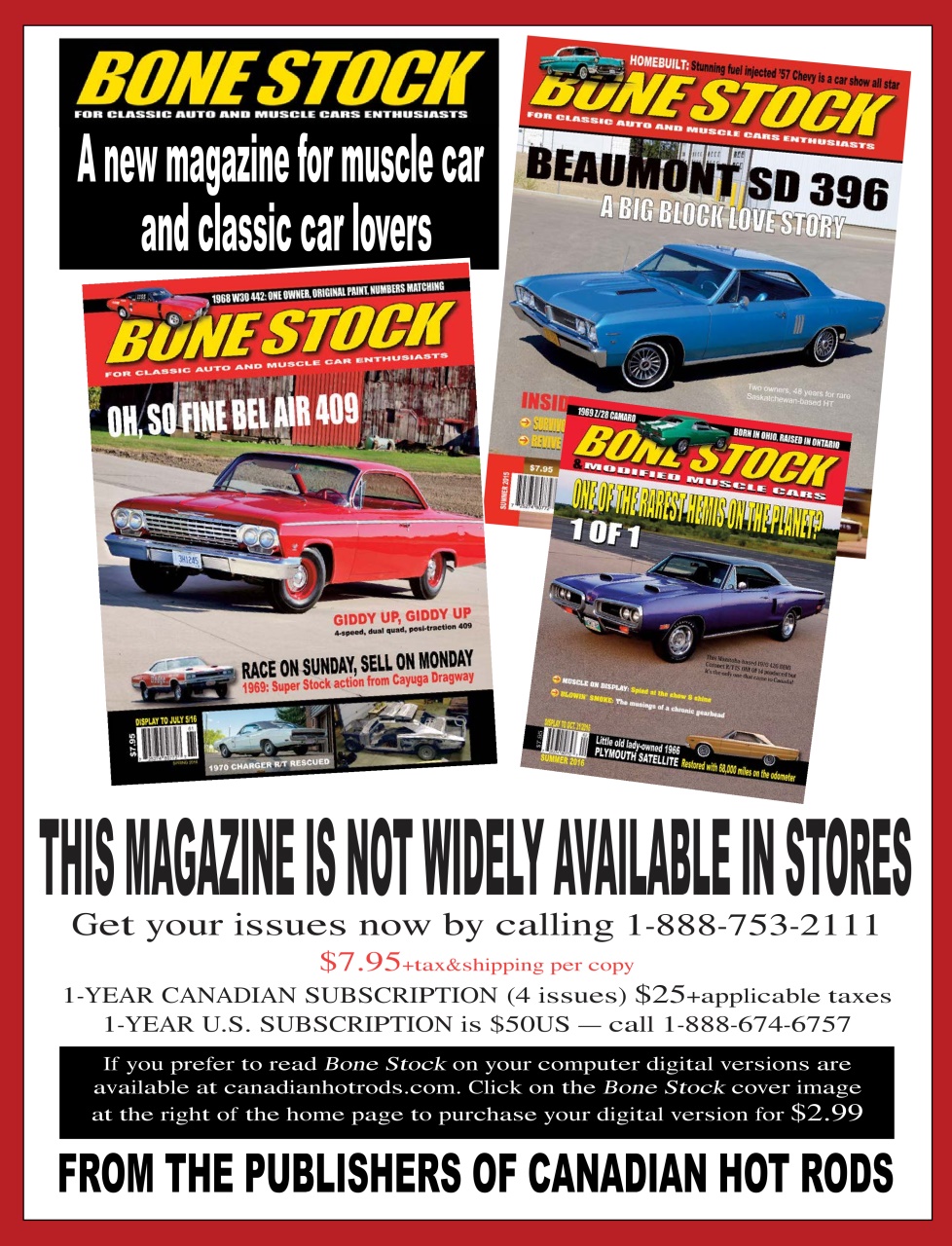 Canadian Hot Rods Preview Pages