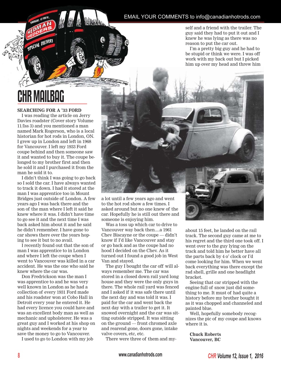 Canadian Hot Rods Preview Pages