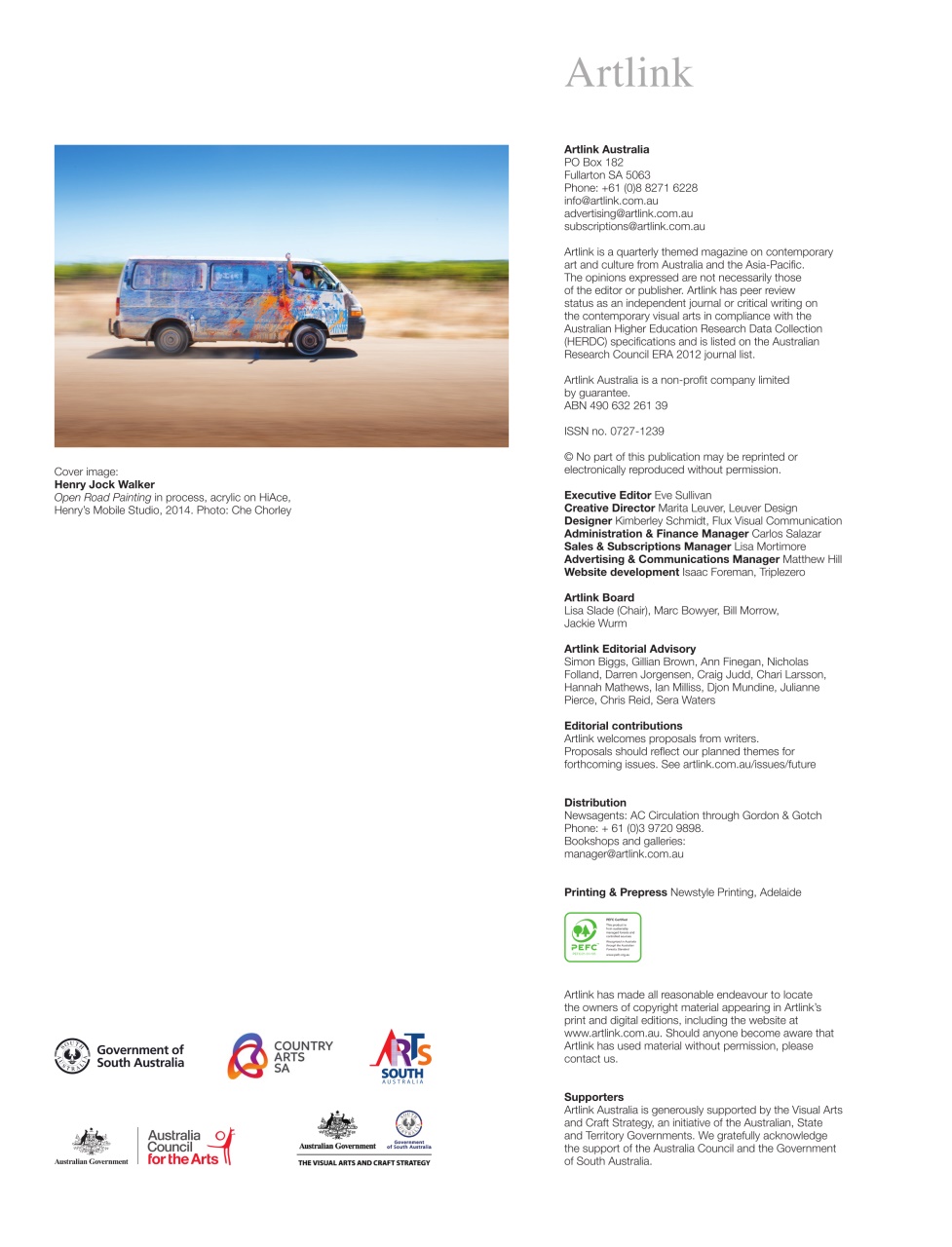 Artlink Magazine Preview Pages