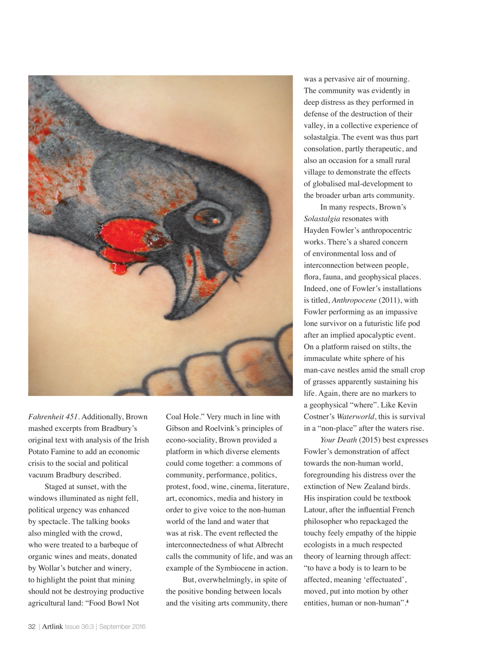 Artlink Magazine Preview Pages