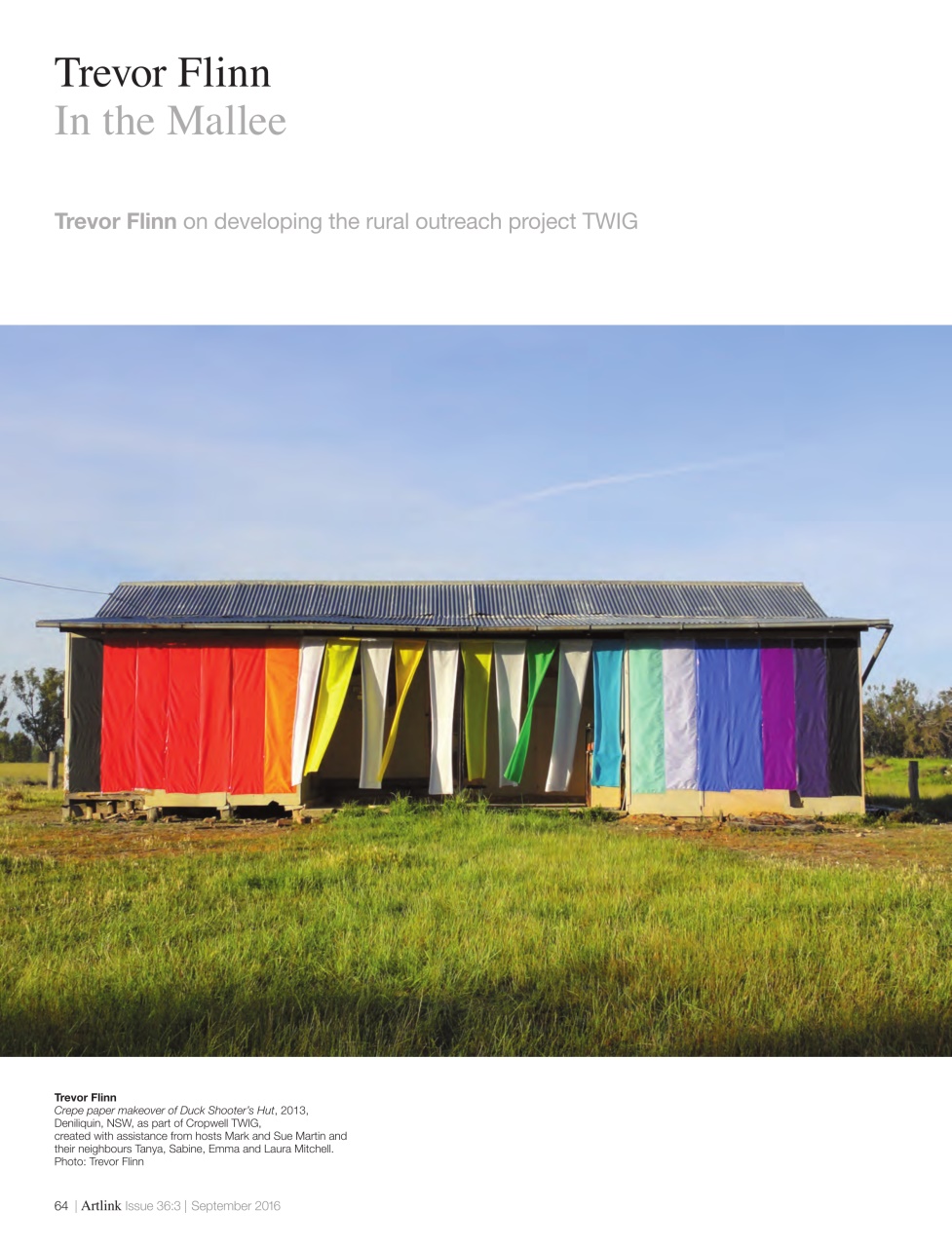 Artlink Magazine Preview Pages