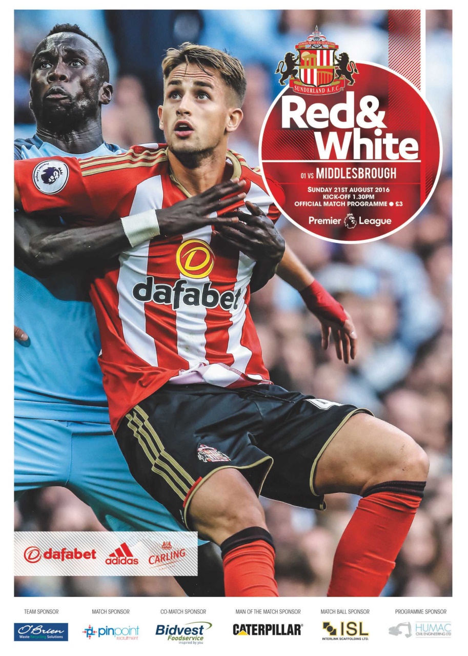 Sunderland FC Preview Pages