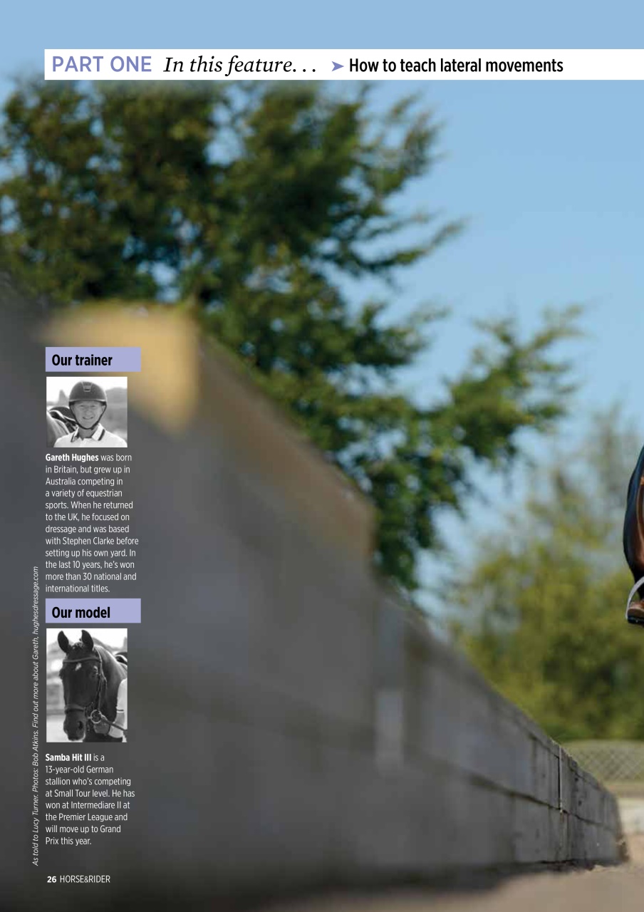 Horse&Rider Magazine - UK equestrian magazine for Horse and Rider Preview Pages