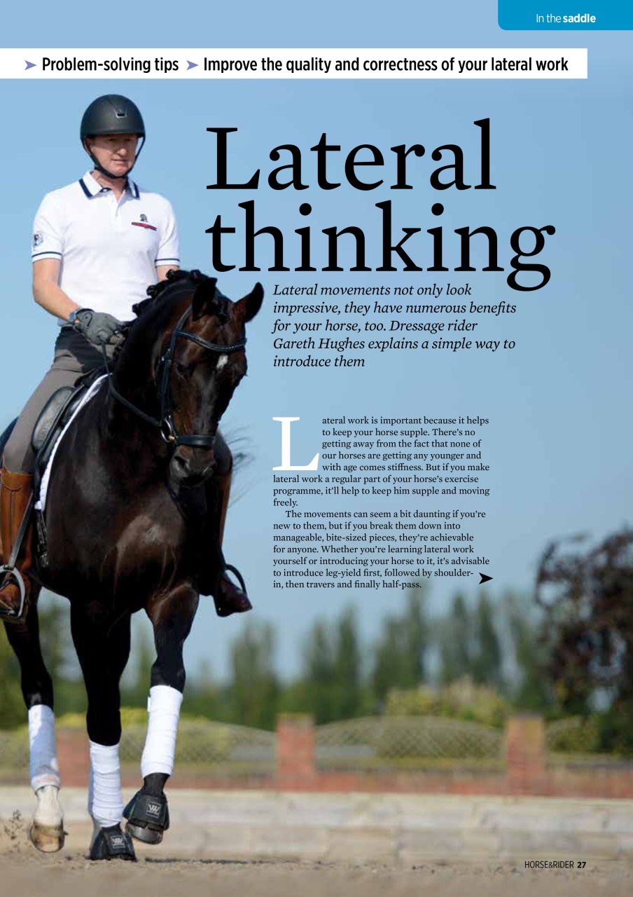 Horse&Rider Magazine - UK equestrian magazine for Horse and Rider Preview Pages