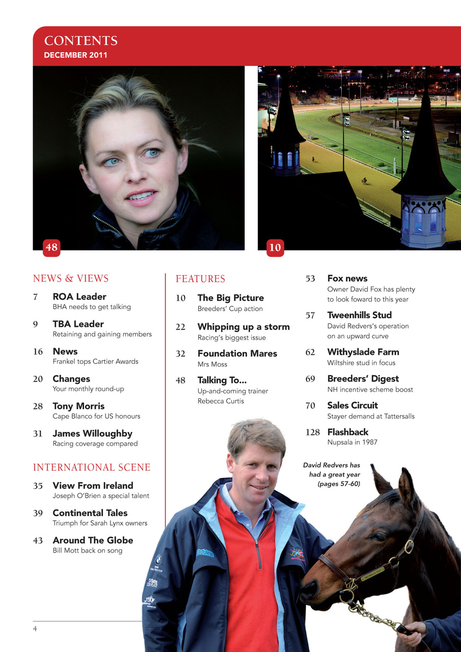 The Owner Breeder Preview Pages