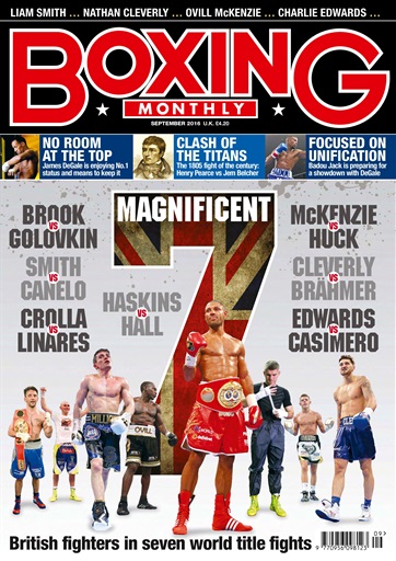 Boxing Monthly issue 