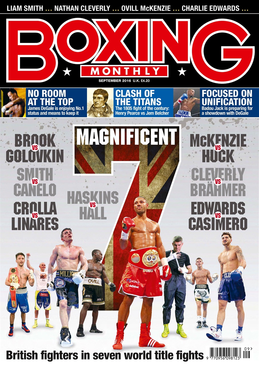 Boxing Monthly Preview Pages