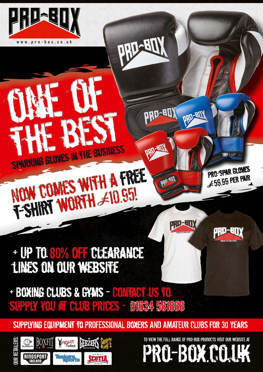 Boxing Monthly Preview Pages