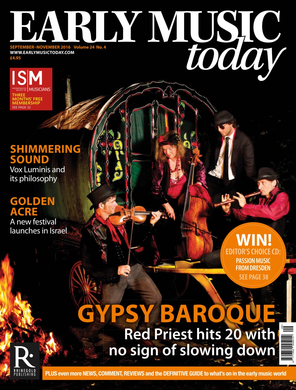 Early Music Today Preview Pages