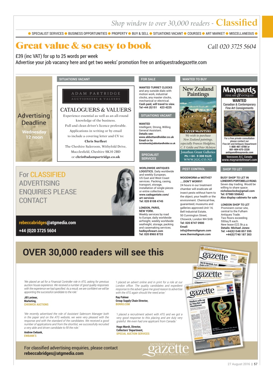 Antiques Trade Gazette Preview Pages