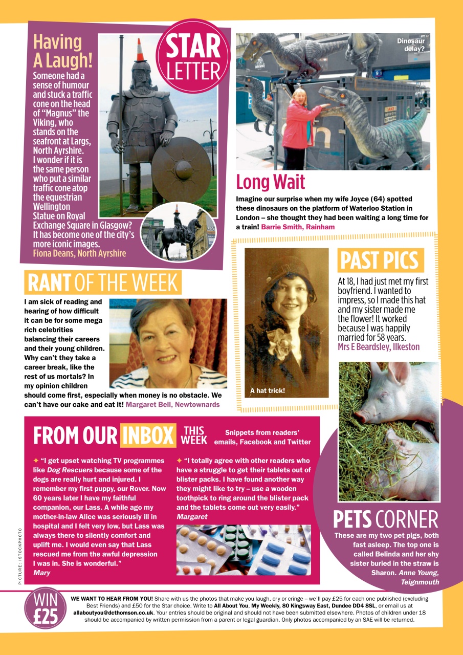 My Weekly Preview Pages