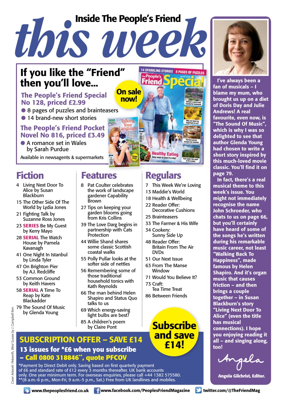 The People’s Friend Preview Pages