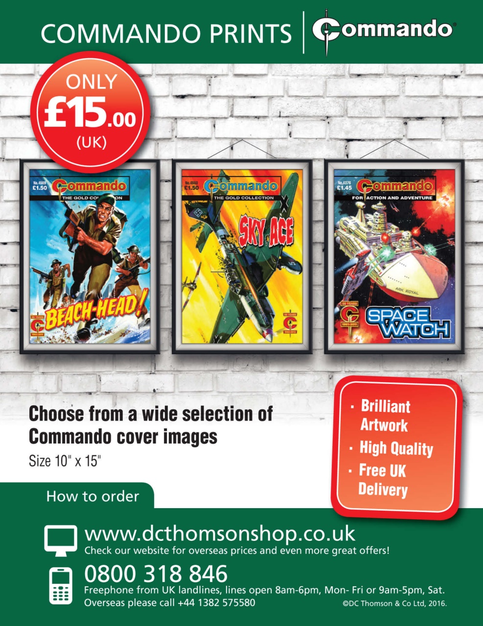 Commando Preview Pages