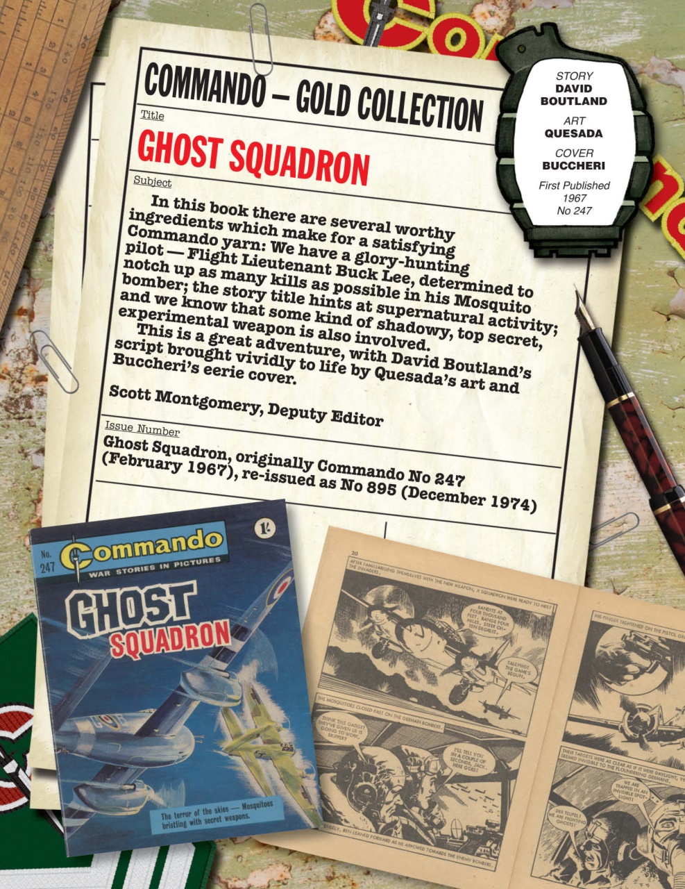 Commando Preview Pages