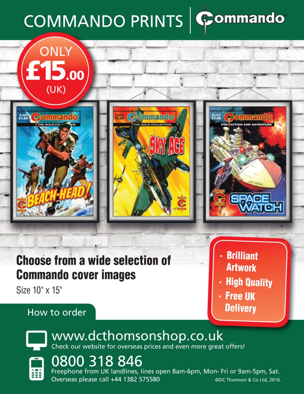 Commando Preview Pages