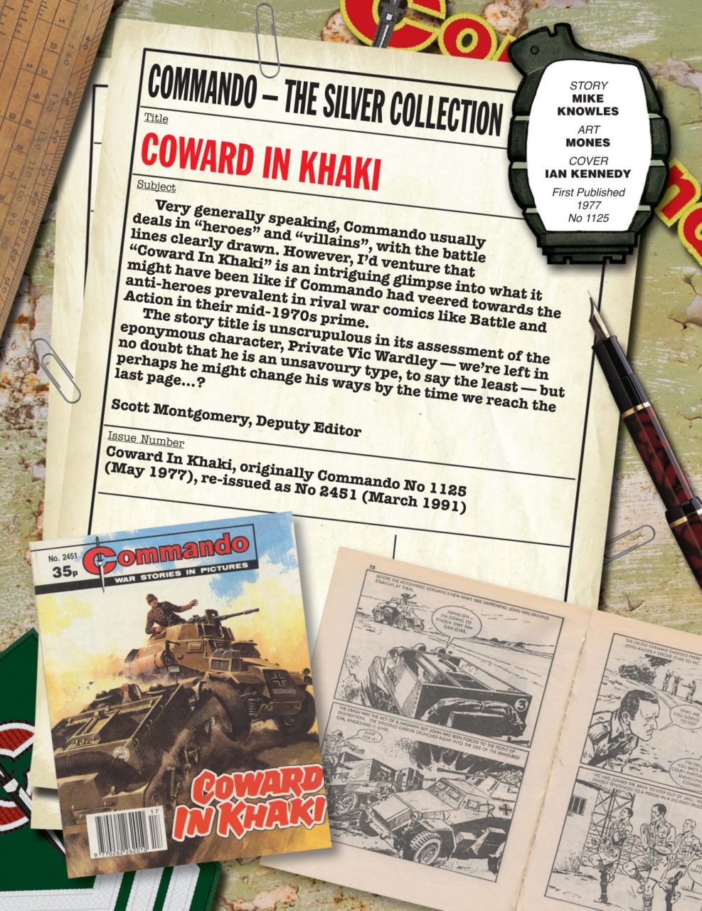Commando Preview Pages