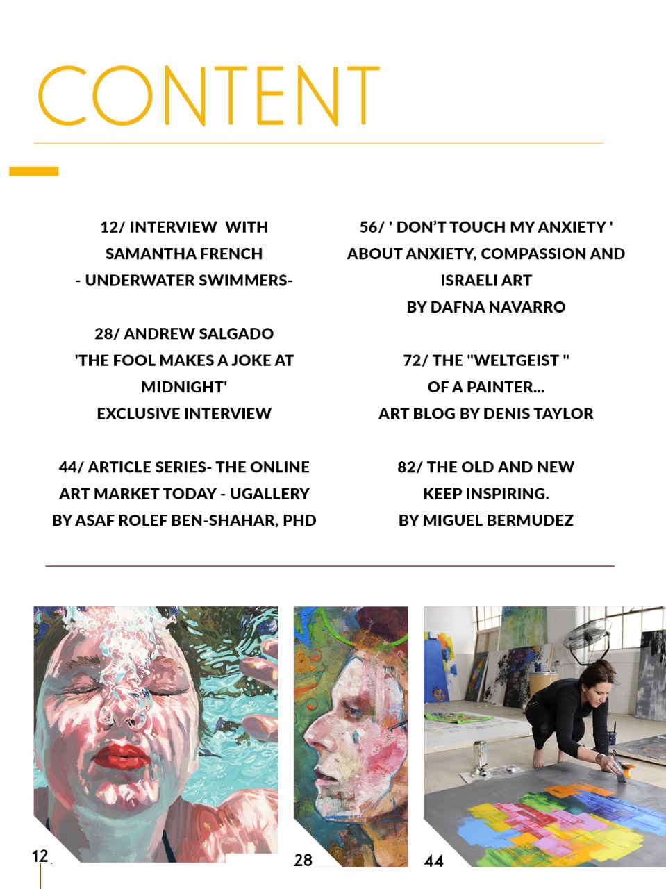 Art Market Magazine Preview Pages