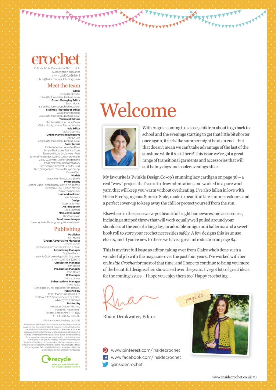 Inside Crochet Preview Pages