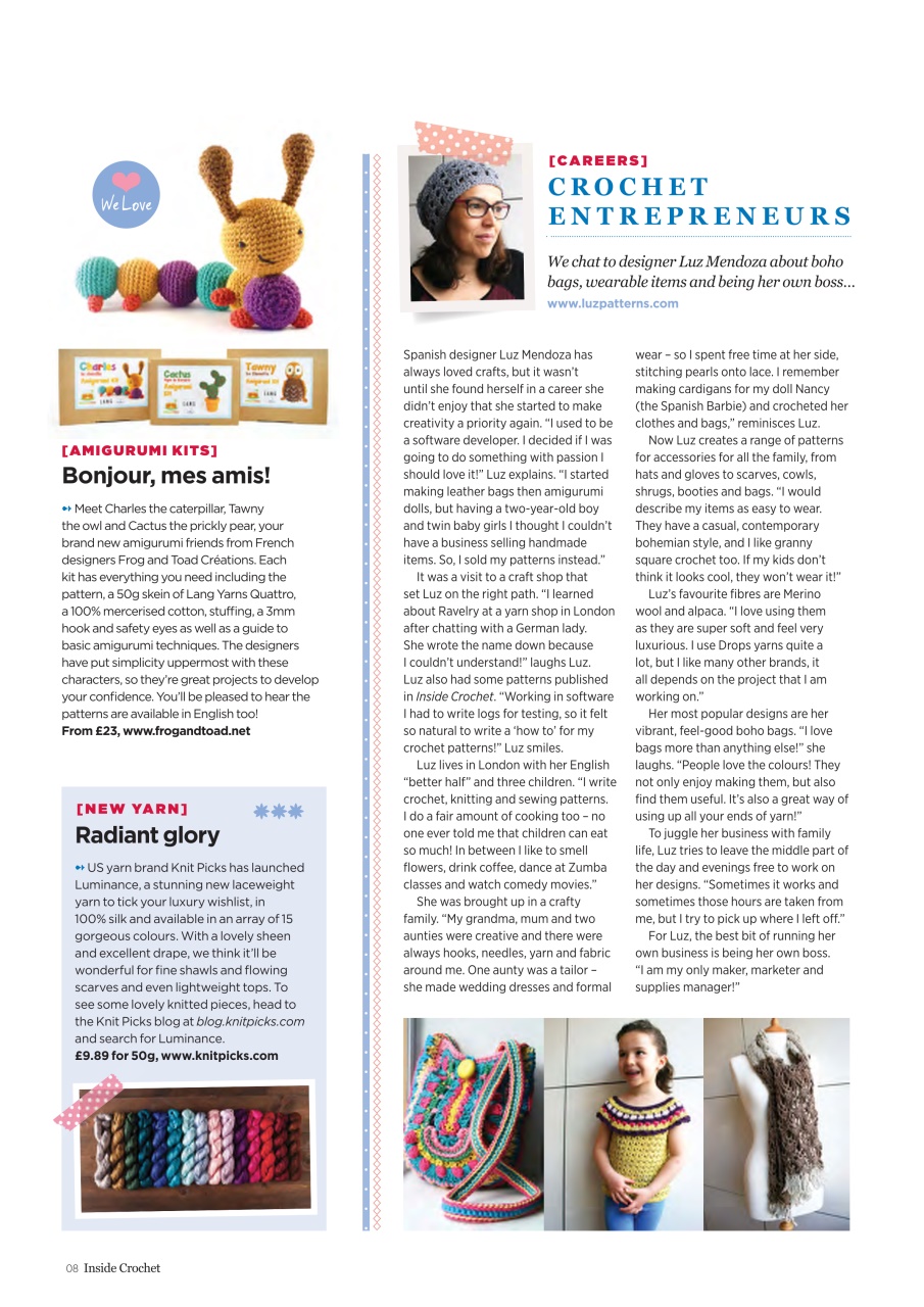 Inside Crochet Preview Pages