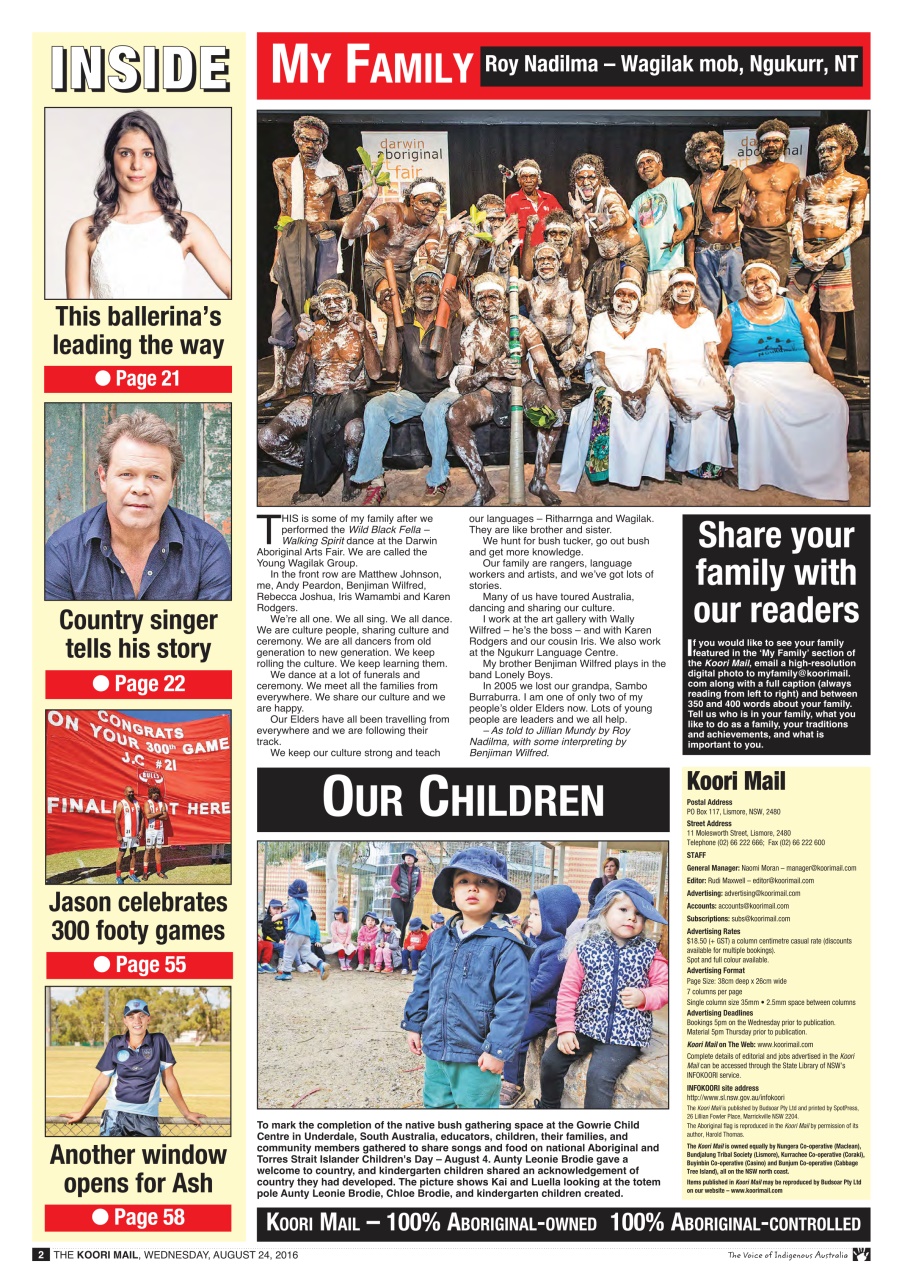 Koori Mail Preview Pages