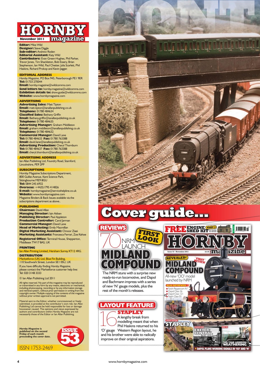 Hornby Magazine Preview Pages