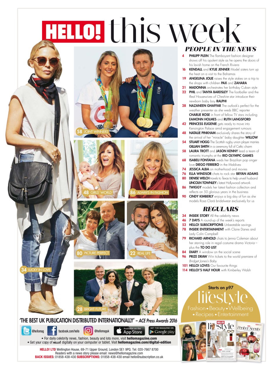 Hello! Magazine Preview Pages