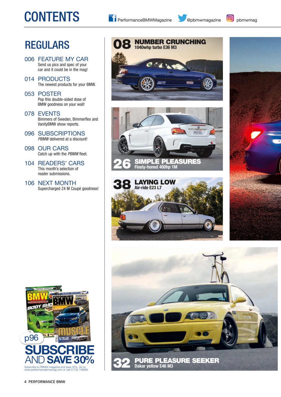 Performance BMW Preview Pages