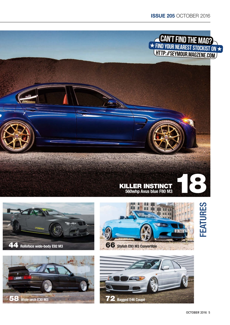 Performance BMW Preview Pages