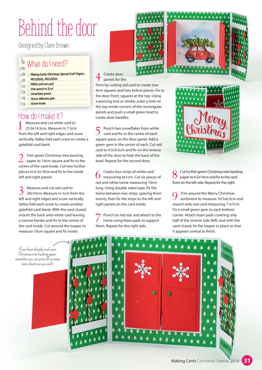 Making Cards & Papercraft Preview Pages