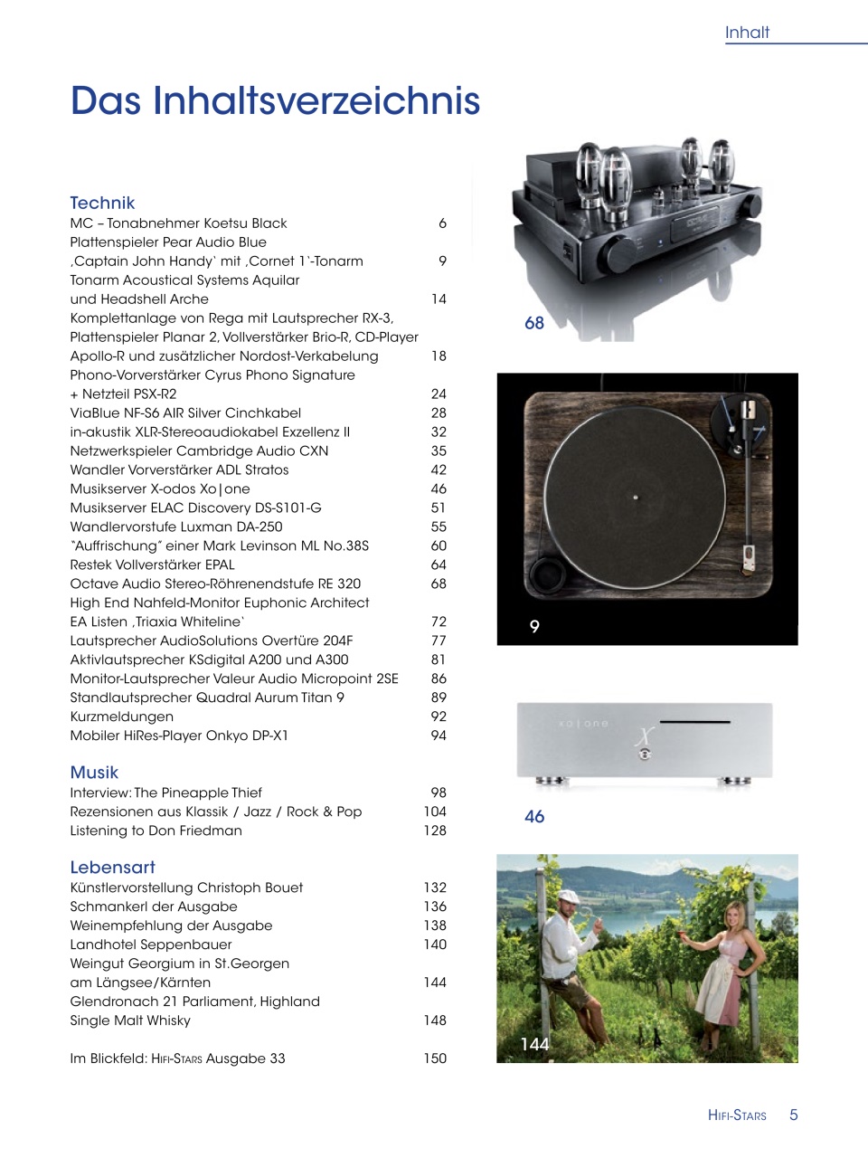 HiFi Stars Magazin Preview Pages