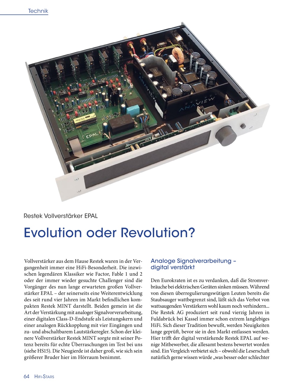HiFi Stars Magazin Preview Pages
