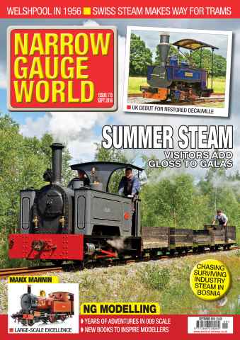 Narrow Gauge World issue Sep 2016