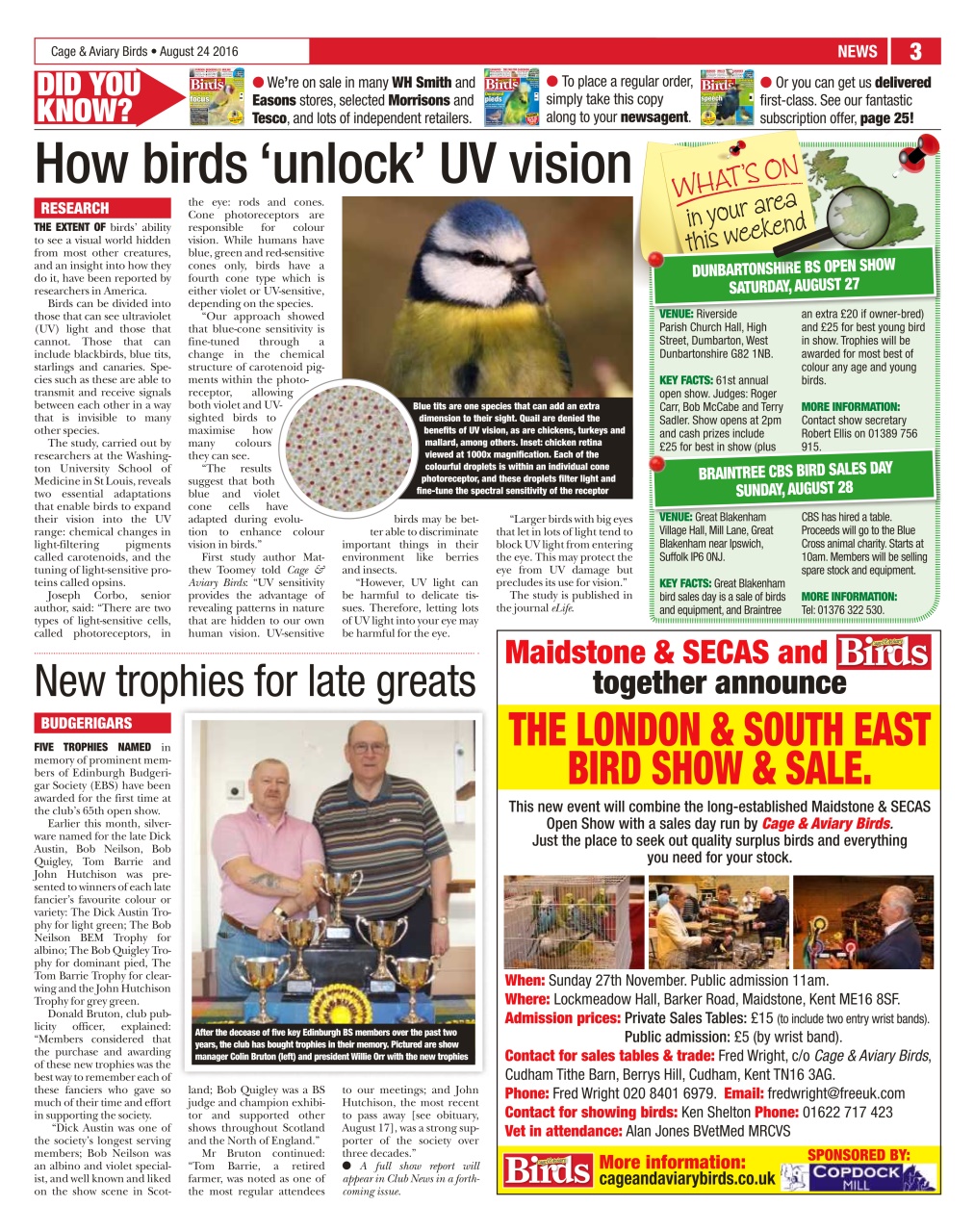 Cage & Aviary Birds Preview Pages