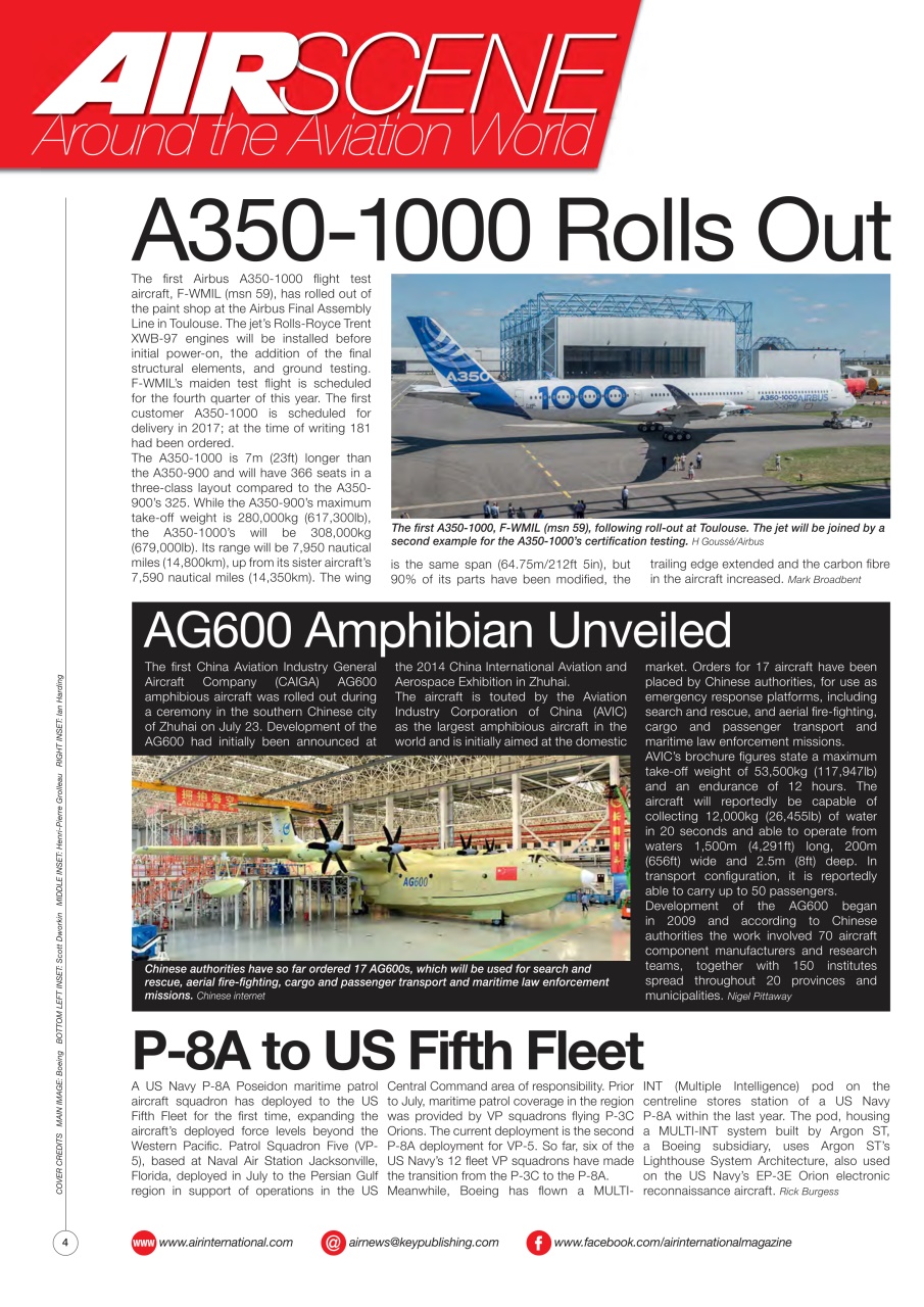 AIR International Preview Pages
