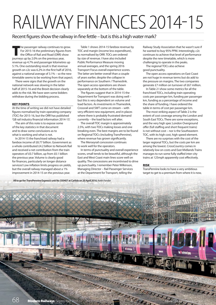 Modern Railways Preview Pages