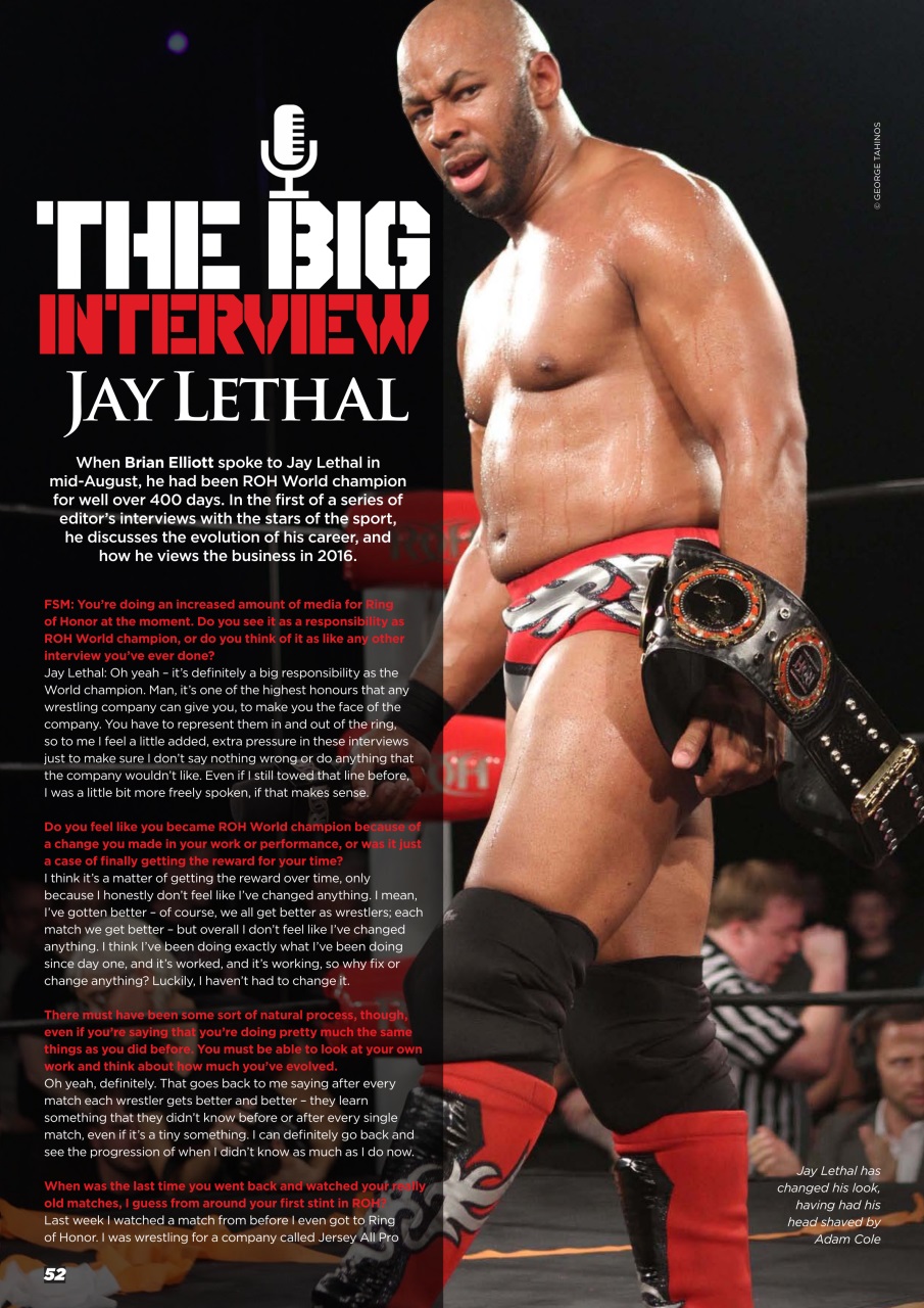 Wrestletalk Magazine Preview Pages