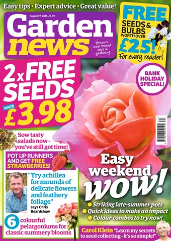 Garden News issue 27th August 2016