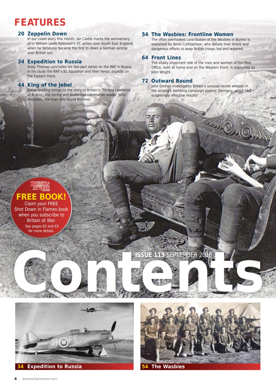 Britain at War Magazine Preview Pages