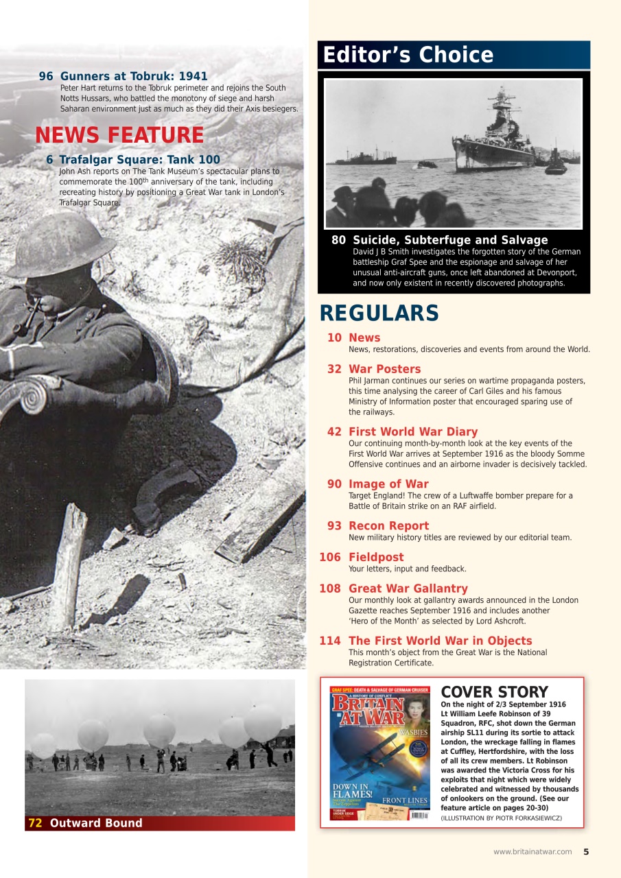 Britain at War Magazine Preview Pages
