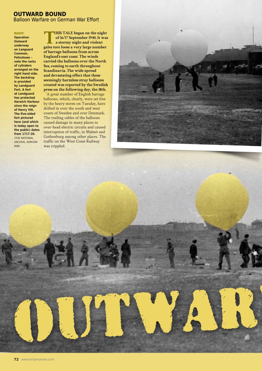 Britain at War Magazine Preview Pages