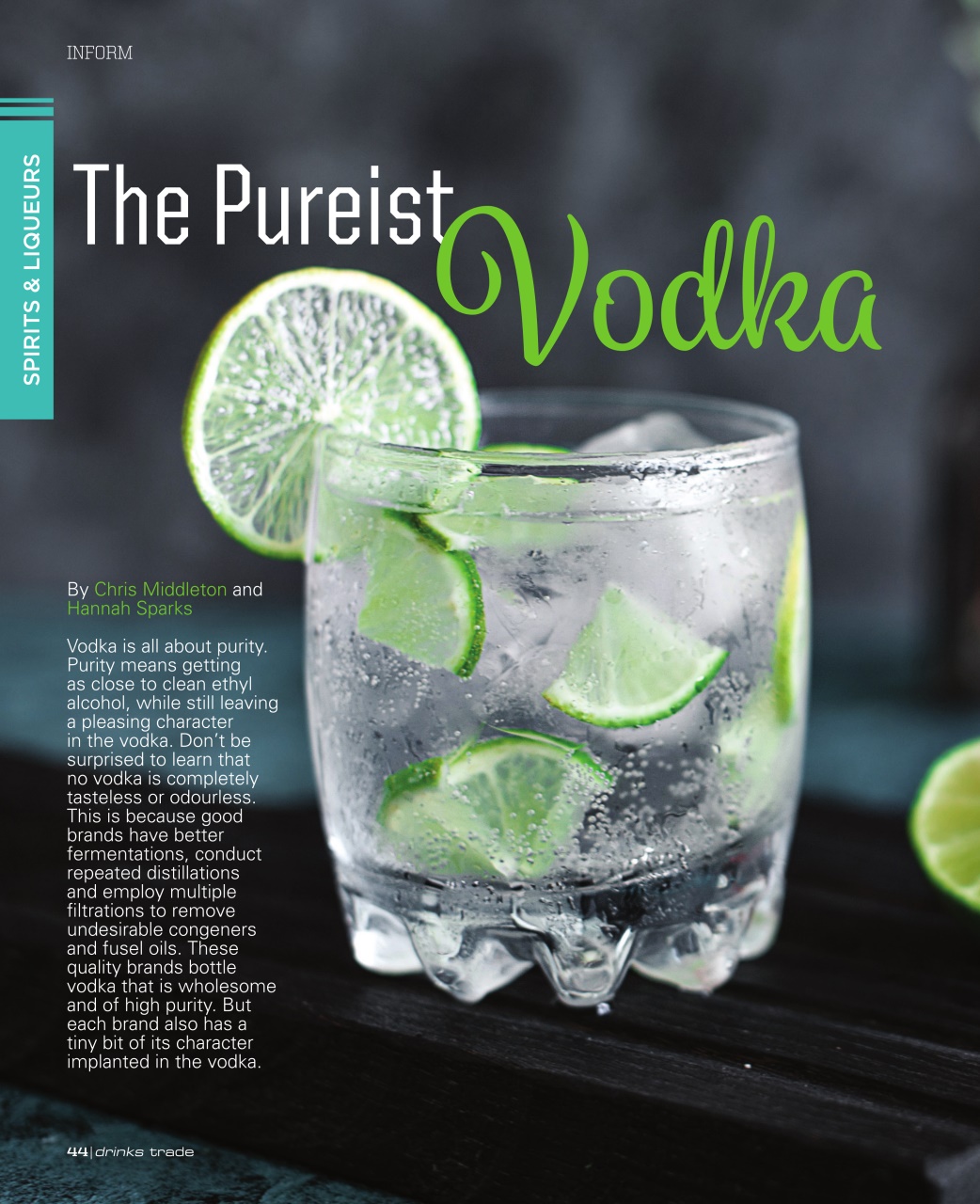 Drinks Trade Preview Pages