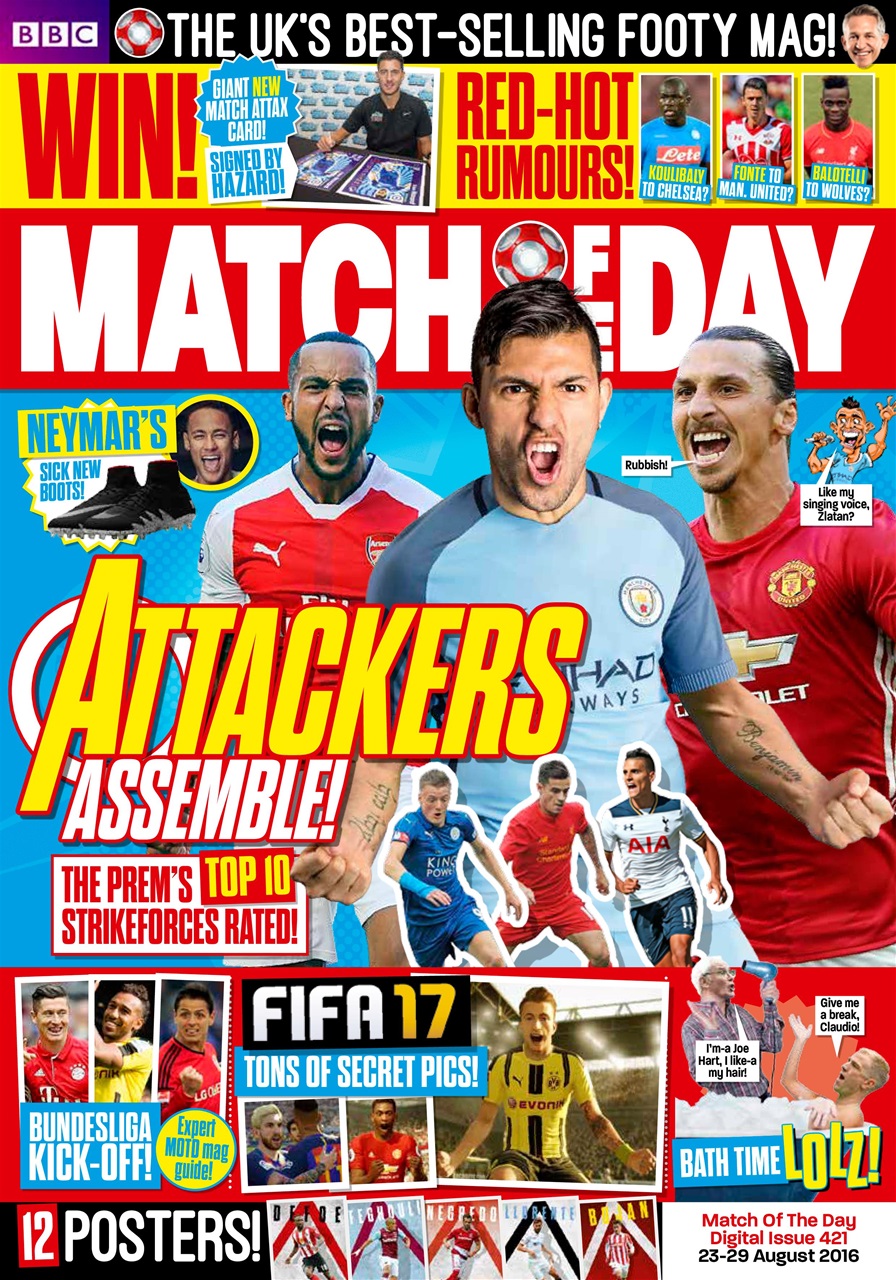 Match of the Day Preview Pages