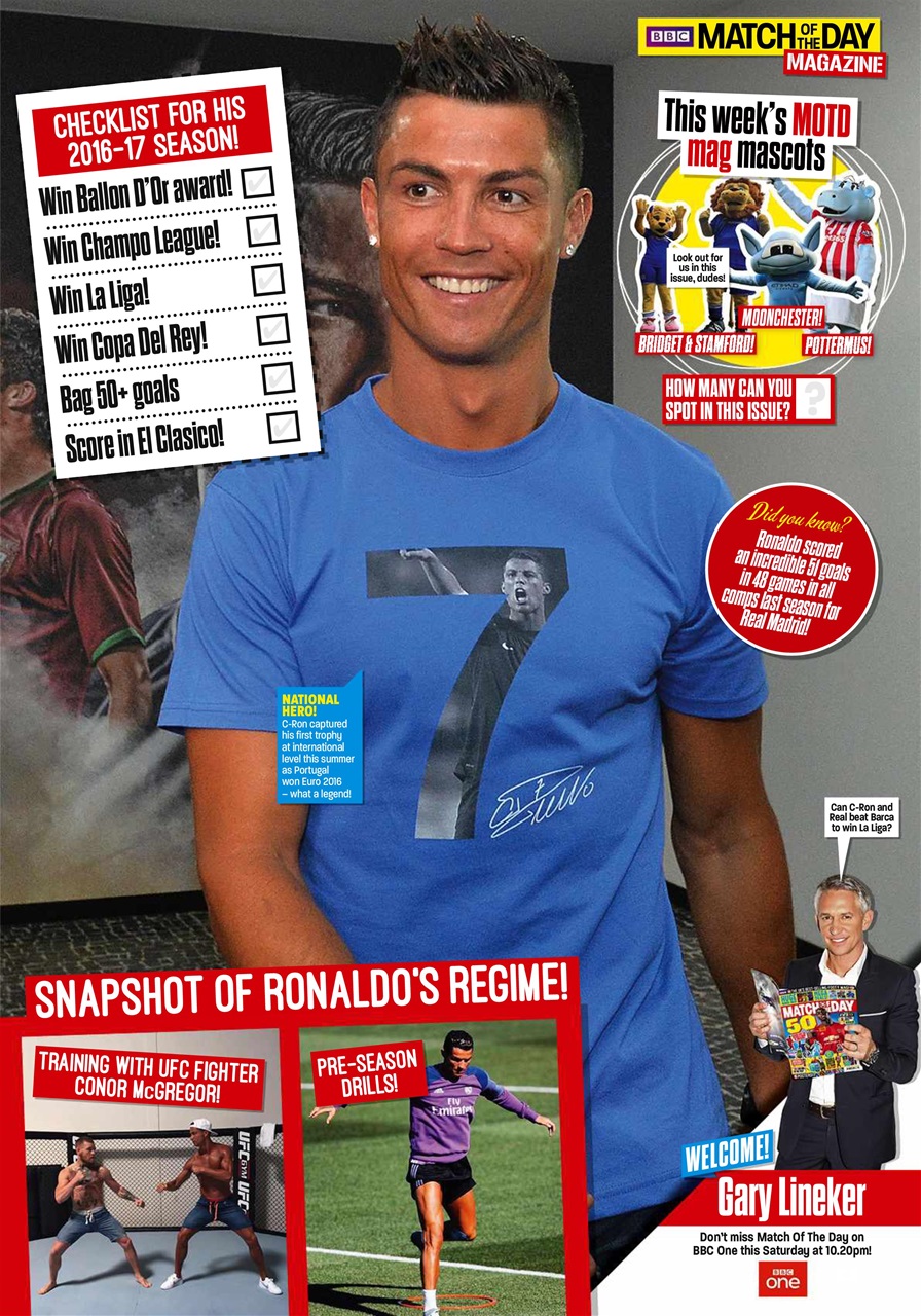 Match of the Day Preview Pages