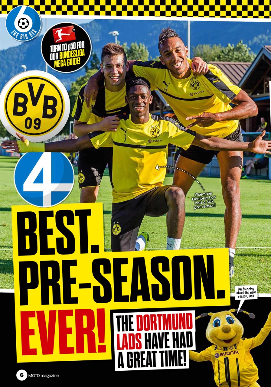 Match of the Day Preview Pages