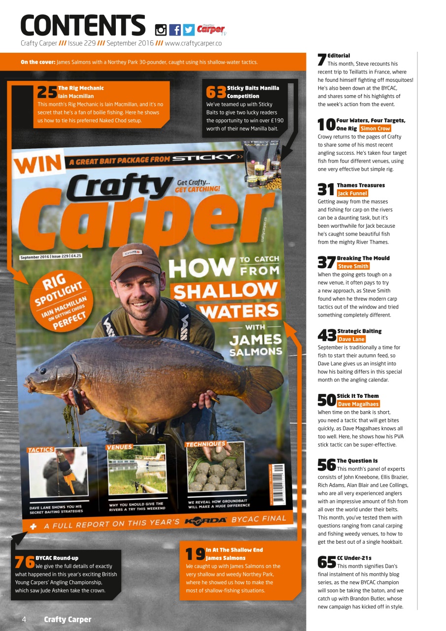 Crafty Carper Preview Pages
