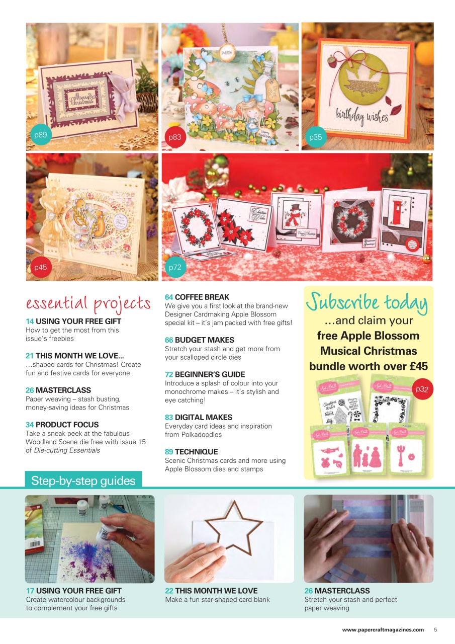 Papercraft Essentials Preview Pages