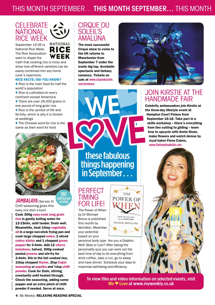 My Weekly Special Preview Pages