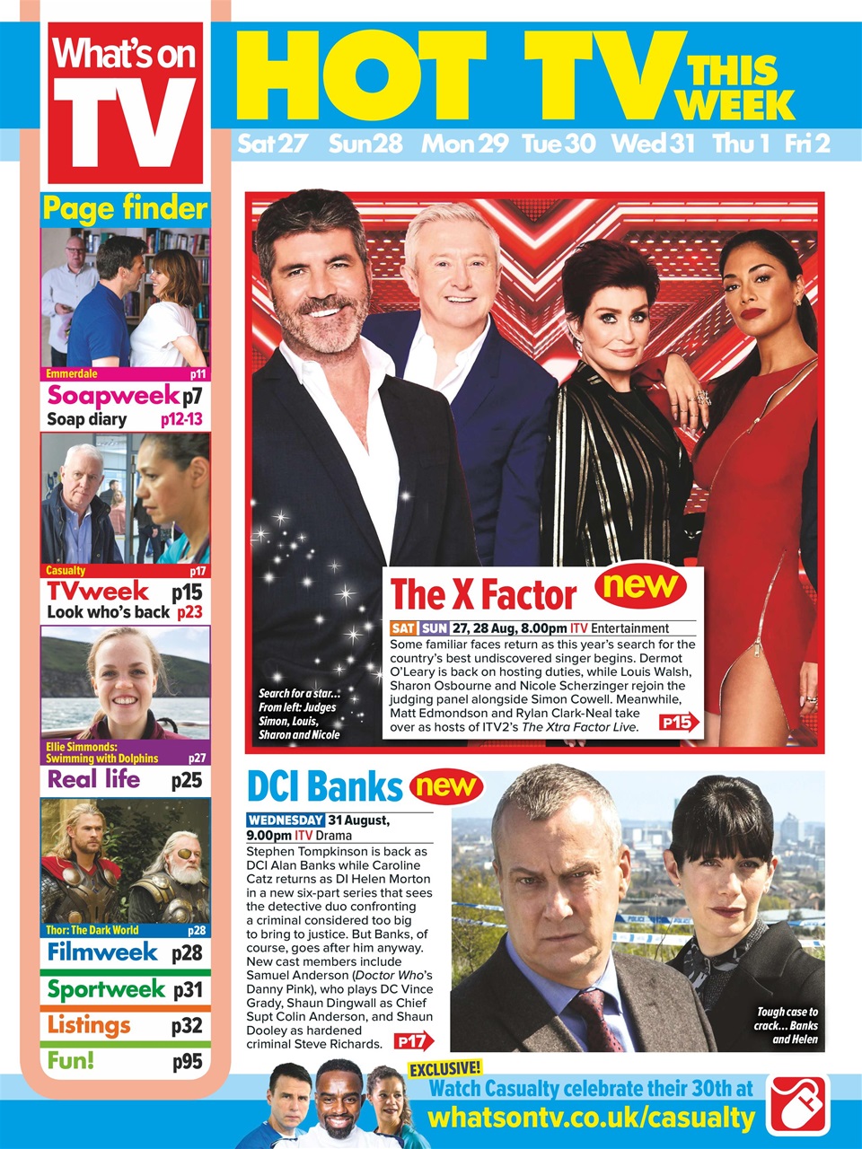 What's on TV Preview Pages